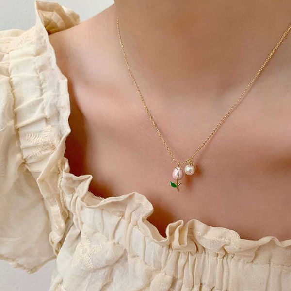 pendant necklaces vintage elegant tulip pendant suitable for women rose crystal zircon tassel party necklace wedding gifts g220524, Silver
pendant necklaces vintage elegant tulip pendant suitable for women rose crystal zircon tassel party necklace wedding gifts g220524, Silver