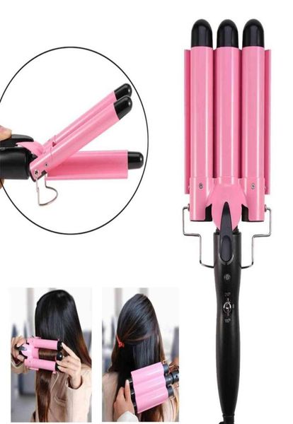 3 barrel curling iron wand 26mm hair waver temperature adjustable ceramic 25mm32mm waving styling tools9506251
3 barrel curling iron wand 26mm hair waver temperature adjustable ceramic 25mm32mm waving styling tools9506251