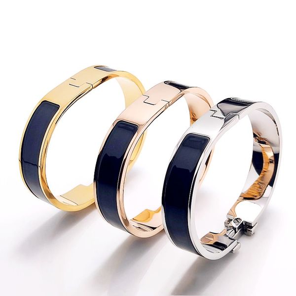 classic bracelet fashion h bracelet fashion jewelry enamel stainless steel bracelet women's design silver gold diagonal buckle bracelet, Golden;silver
classic bracelet fashion h bracelet fashion jewelry enamel stainless steel bracelet women's design silver gold diagonal buckle bracelet, Golden;silver