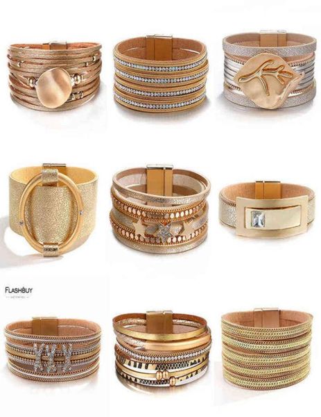 flashbuy bohemia gold color leather bangle bracelets for women fashion alloy rhinestone bangles couple jewelry accessories6074856, Golden;silver
flashbuy bohemia gold color leather bangle bracelets for women fashion alloy rhinestone bangles couple jewelry accessories6074856, Golden;silver