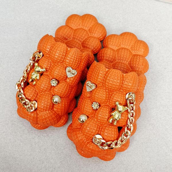 2023 men women fashion sandals metal decoration mens summer beach slippers orange womens indoor outdoor slides, Black
2023 men women fashion sandals metal decoration mens summer beach slippers orange womens indoor outdoor slides, Black