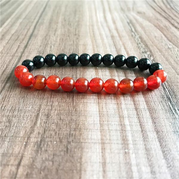 bangle 8mm natural red jaspers black onyx bracelet fashion yoga bracelets wrist black and red bracelet girl or boy gift
bangle 8mm natural red jaspers black onyx bracelet fashion yoga bracelets wrist black and red bracelet girl or boy gift