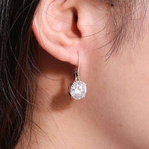 knot aeaw yellow gold 10k moissanite gemstone drop earrings 2ct round for women solitaire party fine jewelry, Silver
knot aeaw yellow gold 10k moissanite gemstone drop earrings 2ct round for women solitaire party fine jewelry, Silver