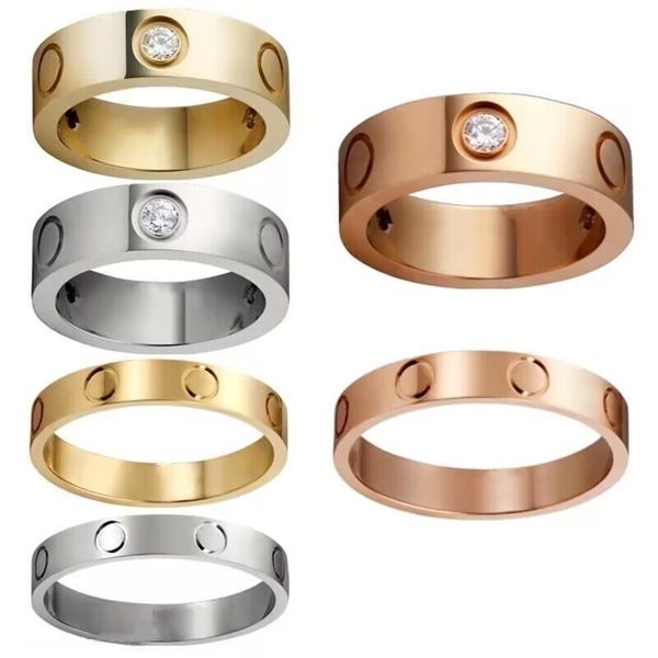 fashion titanium steel love ring women men promise silver gold wedding rings for lovers couple jewelry
fashion titanium steel love ring women men promise silver gold wedding rings for lovers couple jewelry