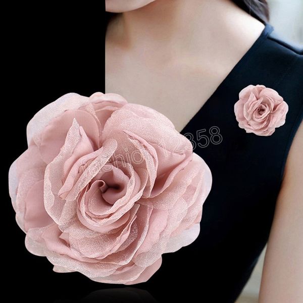 fabric large flower brooch elegant women fabric shirt lapel pin corsage coat sweater jewelry accessories gifts, Gray
fabric large flower brooch elegant women fabric shirt lapel pin corsage coat sweater jewelry accessories gifts, Gray