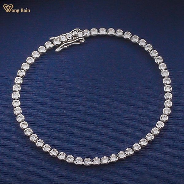bangle wong rain 100% 925 sterling silver created moissanite gemstone women's bracelet bangle fine jewelry christmas gift wholesale, Black
bangle wong rain 100% 925 sterling silver created moissanite gemstone women's bracelet bangle fine jewelry christmas gift wholesale, Black