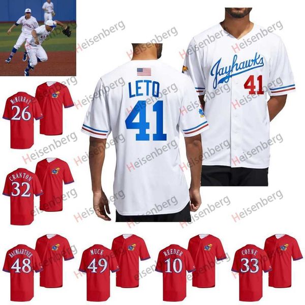 26 cooper mcmurray kansas jayhawks college baseball jersey hunter cranton 41 leto rob thomso karter muck daniel hegarty jon coyne janson ree, Black
26 cooper mcmurray kansas jayhawks college baseball jersey hunter cranton 41 leto rob thomso karter muck daniel hegarty jon coyne janson ree, Black