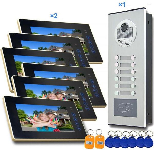 video door phones 7 inch intercom multiapartment system 12 units apartment doorbell kits with rfid keyfobs ir night camera8008192
video door phones 7 inch intercom multiapartment system 12 units apartment doorbell kits with rfid keyfobs ir night camera8008192