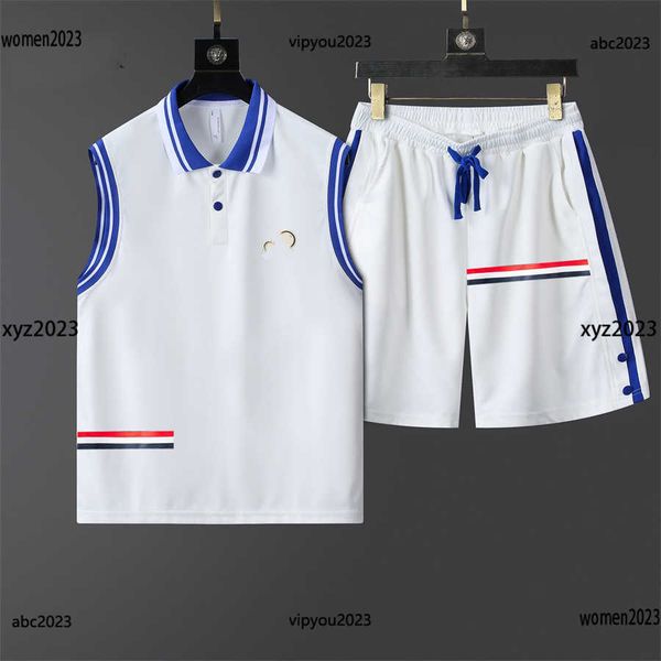 man tracksuits designer basketball jersey casual suit size -3xl 2pcs logo printed lapel vest and lace up shorts, Gray
man tracksuits designer basketball jersey casual suit size -3xl 2pcs logo printed lapel vest and lace up shorts, Gray