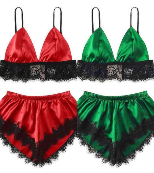 nxy lingerie women039s pajamas set home suit and shorts vneck sleeveless satin lace sleepwear pijama clothes for6585356, Red;black
nxy lingerie women039s pajamas set home suit and shorts vneck sleeveless satin lace sleepwear pijama clothes for6585356, Red;black
