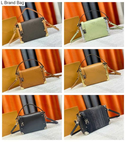 l brand bag petite malle bag designer side trunk pm handbag embossed with jaquard denim flap messenger crossbody shoulderbag slockm etallicc, Black
l brand bag petite malle bag designer side trunk pm handbag embossed with jaquard denim flap messenger crossbody shoulderbag slockm etallicc, Black