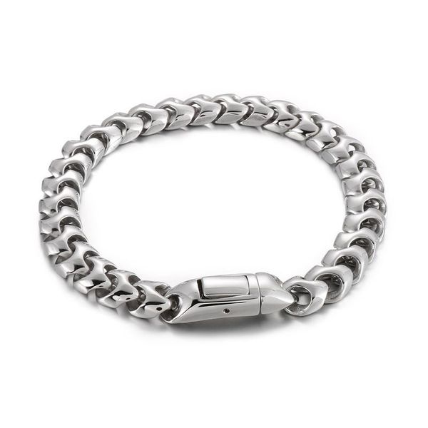 bangle kalen 9mm small polished unique cuban chain bracelet men women stainless steel 316l shiny jewelry, Black
bangle kalen 9mm small polished unique cuban chain bracelet men women stainless steel 316l shiny jewelry, Black