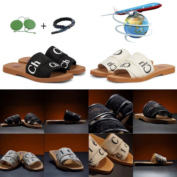 branded women woody mules fflat slipper deisgner lady lettering fabric outdoor leather sole womens slide sandal size 35-42, Black
branded women woody mules fflat slipper deisgner lady lettering fabric outdoor leather sole womens slide sandal size 35-42, Black