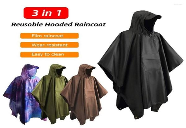 hunting jackets 3 in 1 portable sunshade camping tarp ground mat raincoat outdoor waterproof rain poncho backpack cover for hiking2067063, Camo;black
hunting jackets 3 in 1 portable sunshade camping tarp ground mat raincoat outdoor waterproof rain poncho backpack cover for hiking2067063, Camo;black