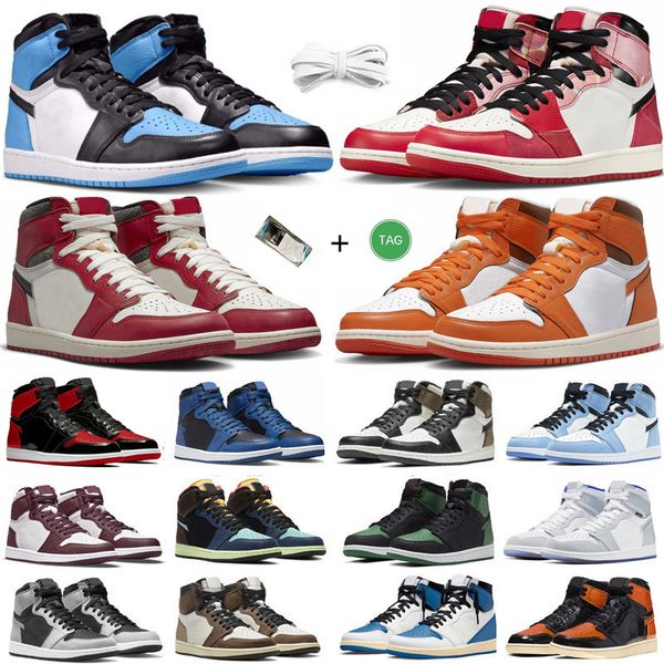 jumpman 1 1s mens basketball shoes bred patent unc toe starfish chicago lost found university blue dark mocha lucky green men women trainers
jumpman 1 1s mens basketball shoes bred patent unc toe starfish chicago lost found university blue dark mocha lucky green men women trainers
