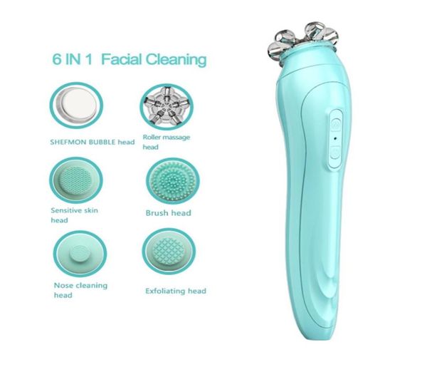 shefmon 6 in 1 face care co2 bubble antiaging 3d roller massager facial cleaning brush for home use6457253, Black;white
shefmon 6 in 1 face care co2 bubble antiaging 3d roller massager facial cleaning brush for home use6457253, Black;white