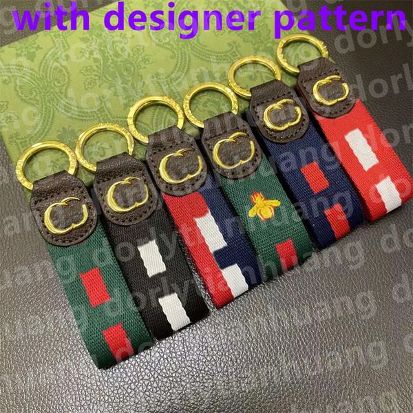 designer keychain keyring buckle wristlet fashion brand accessories key chains luxury cloth gold letter portachiavi bag pendant men women lo, Silver
designer keychain keyring buckle wristlet fashion brand accessories key chains luxury cloth gold letter portachiavi bag pendant men women lo, Silver