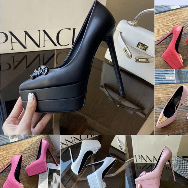 new designer luxury high heels casual brand women's sandals banquet dinner dress versatile style heel height 15cm, Black
new designer luxury high heels casual brand women's sandals banquet dinner dress versatile style heel height 15cm, Black