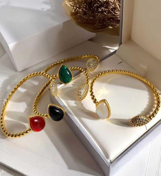 new brand pure 925 sterling silver jewelry for women oval bangle bead bangle wedding jewelry open gold color cuff bracelet4349296, Black
new brand pure 925 sterling silver jewelry for women oval bangle bead bangle wedding jewelry open gold color cuff bracelet4349296, Black