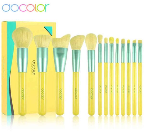 docolor lemon makeup brushes set 13pcs professional foundation eye shadows blending face powder concealers blush make up 2205143762830
docolor lemon makeup brushes set 13pcs professional foundation eye shadows blending face powder concealers blush make up 2205143762830