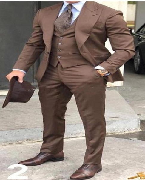 new classic style one button brown wedding groom tuxedos peak lapel groomsmen men suits prom blazer jacketpantsvesttie 2027380307, Black;gray
new classic style one button brown wedding groom tuxedos peak lapel groomsmen men suits prom blazer jacketpantsvesttie 2027380307, Black;gray