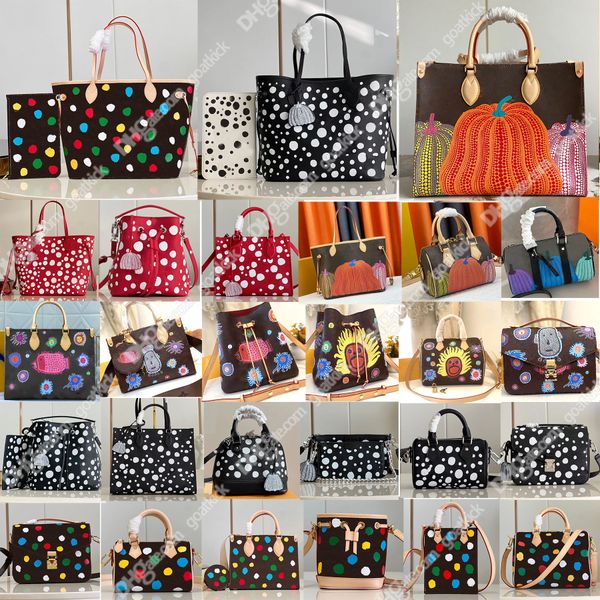 yk bags yayoi kusama tote bag collection multi pochette 3d painted dots print colorful speedy designer accessoires crossbody shoulder hangba
yk bags yayoi kusama tote bag collection multi pochette 3d painted dots print colorful speedy designer accessoires crossbody shoulder hangba