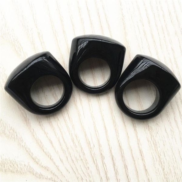 rings 1pcs fashion natural black agates stone big rings women men glossy face finger ring for women men jewelry dropshipping, Slivery;golden
rings 1pcs fashion natural black agates stone big rings women men glossy face finger ring for women men jewelry dropshipping, Slivery;golden