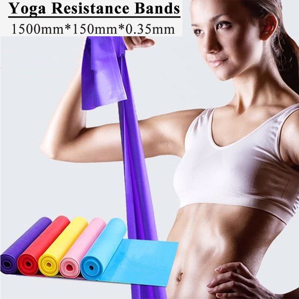 

Fiess Exercise Resistance Yoga Band Loop Rubber Loops for Gym Elastic Bands Strength Training Rope Women Pilates Workout Equipment, Red