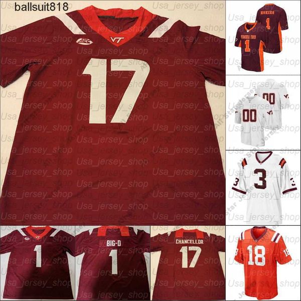 american college football wear custom virginia tech hokies college football jersey 2 hendon hooker 83 tayvion robinson 21 khalil herbert 11, Black
american college football wear custom virginia tech hokies college football jersey 2 hendon hooker 83 tayvion robinson 21 khalil herbert 11, Black