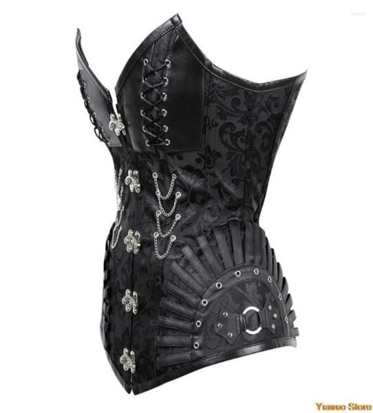 belts 2022 gothic faux leather 14 spiral steel boned overbust corset womens steampunk korse black goth punk bustiers laceup s8284998, Black;brown
belts 2022 gothic faux leather 14 spiral steel boned overbust corset womens steampunk korse black goth punk bustiers laceup s8284998, Black;brown