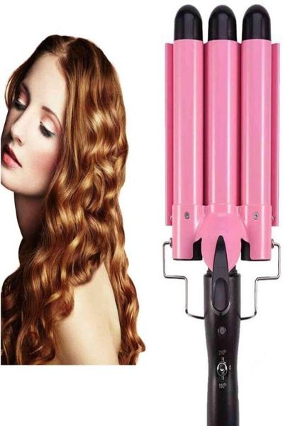 hair crimper 3 barrel curling iron 2532mm curler ceramic tourmaline triple barrels waving styling tools3502812
hair crimper 3 barrel curling iron 2532mm curler ceramic tourmaline triple barrels waving styling tools3502812