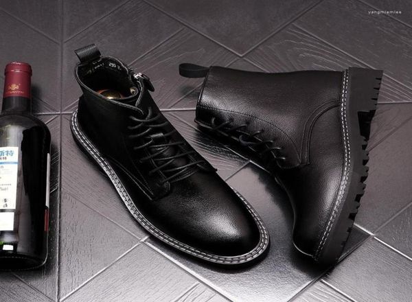 boots british fashion mens genuine leather black platform shoes spring autumn motorcycle bottines ankle botas masculinas zapatos8728482
boots british fashion mens genuine leather black platform shoes spring autumn motorcycle bottines ankle botas masculinas zapatos8728482