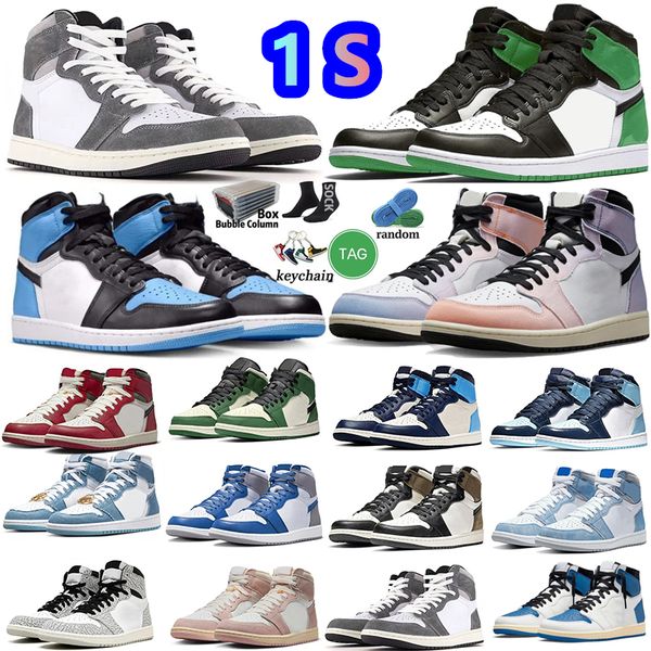 with box high 1 1s men basketball shoes women skyline mocha lucky green university black toe unc washed pink black white cement mens womens
with box high 1 1s men basketball shoes women skyline mocha lucky green university black toe unc washed pink black white cement mens womens