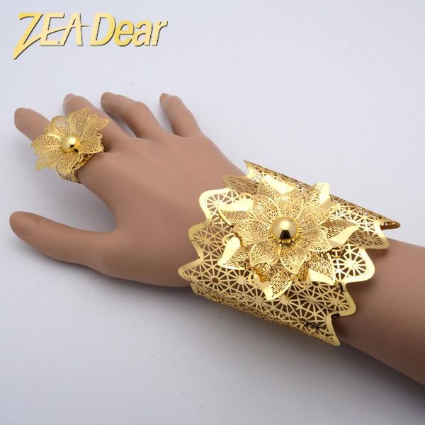 bangle zeadear jewelry bangle ring sets fashion flower women's trending africa arabic design olive leaves charming party gifts, Black
bangle zeadear jewelry bangle ring sets fashion flower women's trending africa arabic design olive leaves charming party gifts, Black