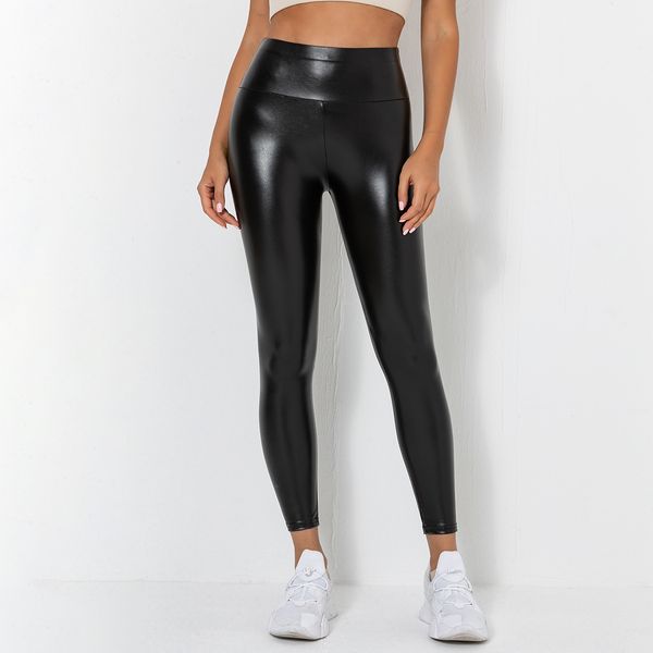 yoga clothing fitness sports leggings pu thin leather pants high waist tight wrinkled hip pants
yoga clothing fitness sports leggings pu thin leather pants high waist tight wrinkled hip pants