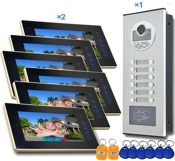 video door phones 7 inch intercom multiapartment system 12 units apartment doorbell kits with rfid keyfobs ir night camera1634776
video door phones 7 inch intercom multiapartment system 12 units apartment doorbell kits with rfid keyfobs ir night camera1634776