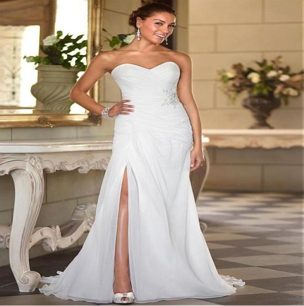 aline sweetheart wedding dress appliques beaded chiffon plests bridal wedding gown lace up split aside5648110, White
aline sweetheart wedding dress appliques beaded chiffon plests bridal wedding gown lace up split aside5648110, White