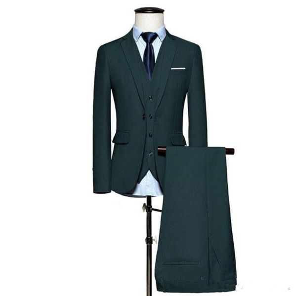 new custom slim fit green men suits wedding groom tuxedos 3 pieces jacketpantsvest bridegroom suits man blazer 4148994378, Black;gray
new custom slim fit green men suits wedding groom tuxedos 3 pieces jacketpantsvest bridegroom suits man blazer 4148994378, Black;gray