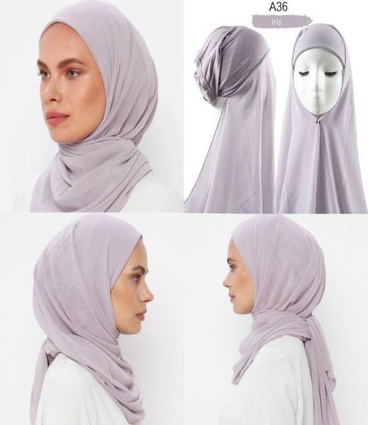 women muslim instant chiffon hijab with cap underscarf bonnet hijabs scarf islam headscarf headwrap turbante 2206306725504, Blue;gray
women muslim instant chiffon hijab with cap underscarf bonnet hijabs scarf islam headscarf headwrap turbante 2206306725504, Blue;gray