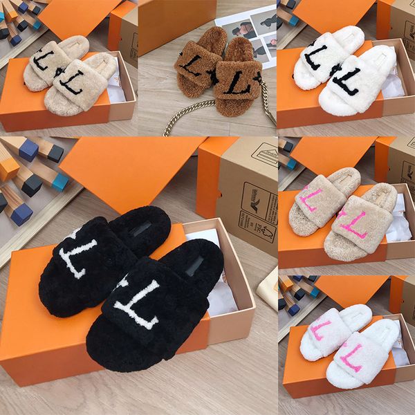 womens slippers ladies sandals wool slides winter fur fluffy furry warm letters sandals, Black
womens slippers ladies sandals wool slides winter fur fluffy furry warm letters sandals, Black