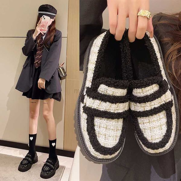 dress shoes women retro shearling lined corduroy loafers with lug sole ladies warm casual slip-on flats y23, Black
dress shoes women retro shearling lined corduroy loafers with lug sole ladies warm casual slip-on flats y23, Black
