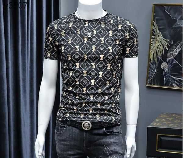 european station summer mercerized cotton short-sleeved t-shirt men's korean version of the slim half-sleeved trend personality printed, White;black
european station summer mercerized cotton short-sleeved t-shirt men's korean version of the slim half-sleeved trend personality printed, White;black
