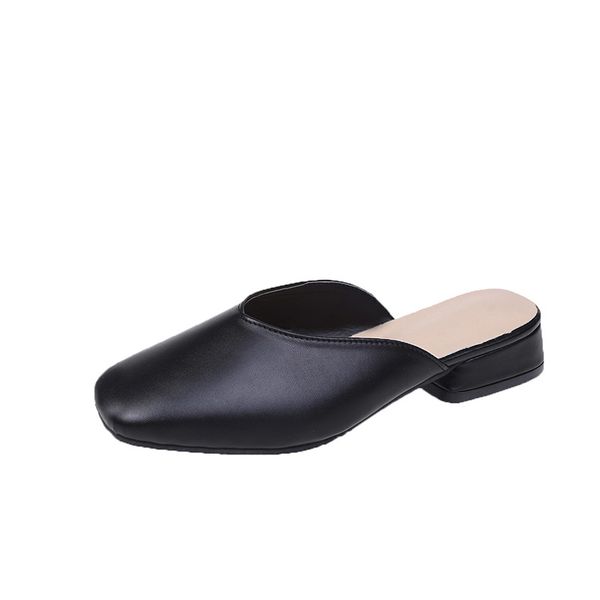 fashion womens outdoor sandals square close toe low heel slides blue ladies girls indoor slippers size 35-40, Black
fashion womens outdoor sandals square close toe low heel slides blue ladies girls indoor slippers size 35-40, Black