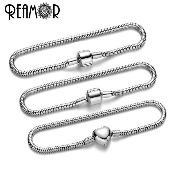 bangle reamor 17/18/19/20/21cm 316l stainless steel snake chain heart clasp metal bangle fit diy fashion bracelet women jewelry making, Black
bangle reamor 17/18/19/20/21cm 316l stainless steel snake chain heart clasp metal bangle fit diy fashion bracelet women jewelry making, Black