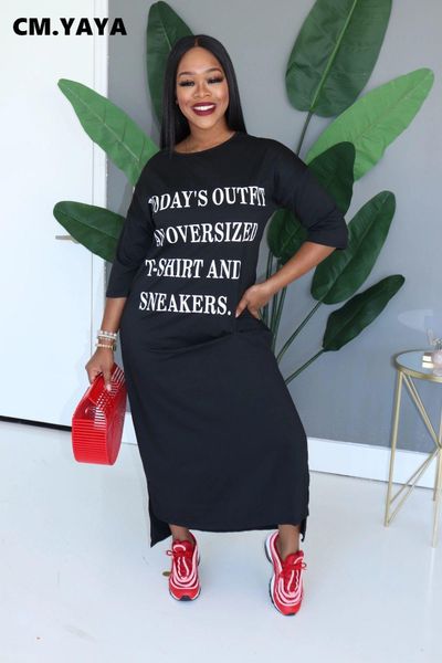 dresses cm.yaya women summer slim maxi dress three quarter sleeve letter print loose street casual bandage basic dresses vestido, Black;gray
dresses cm.yaya women summer slim maxi dress three quarter sleeve letter print loose street casual bandage basic dresses vestido, Black;gray