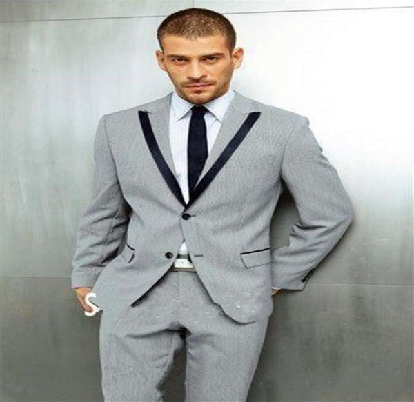 new fashionable groom tuxedos groomsmen two buttons light grey peak lapel man suit wedding men039s blazer suits jacketpa5899616, Black;gray
new fashionable groom tuxedos groomsmen two buttons light grey peak lapel man suit wedding men039s blazer suits jacketpa5899616, Black;gray