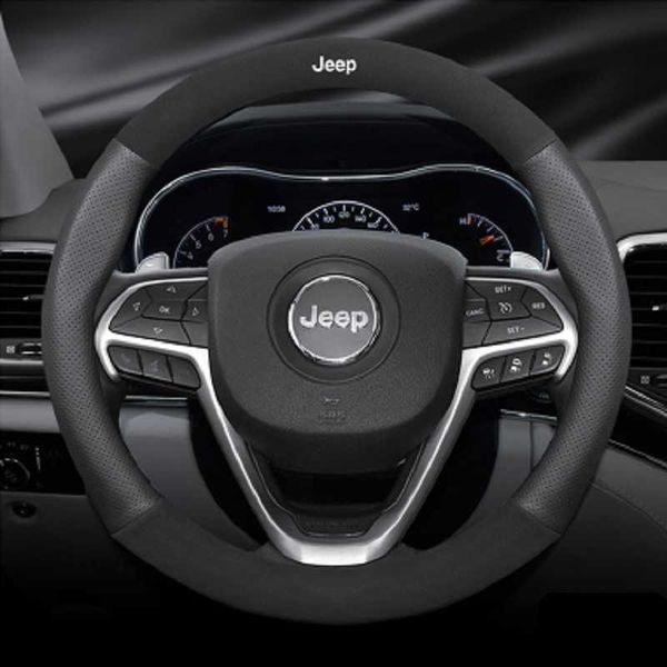 covers suede fiber leather steering wheel cover for jeep wrangler grand cherokee renegade compass gladiator liberty patriot antiskid g230524
covers suede fiber leather steering wheel cover for jeep wrangler grand cherokee renegade compass gladiator liberty patriot antiskid g230524