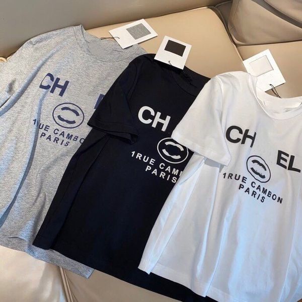 women's designer t-shirt advanced version france trendy clothing with c letter graphic print fashion round neck shirt luxury classic su, White
women's designer t-shirt advanced version france trendy clothing with c letter graphic print fashion round neck shirt luxury classic su, White