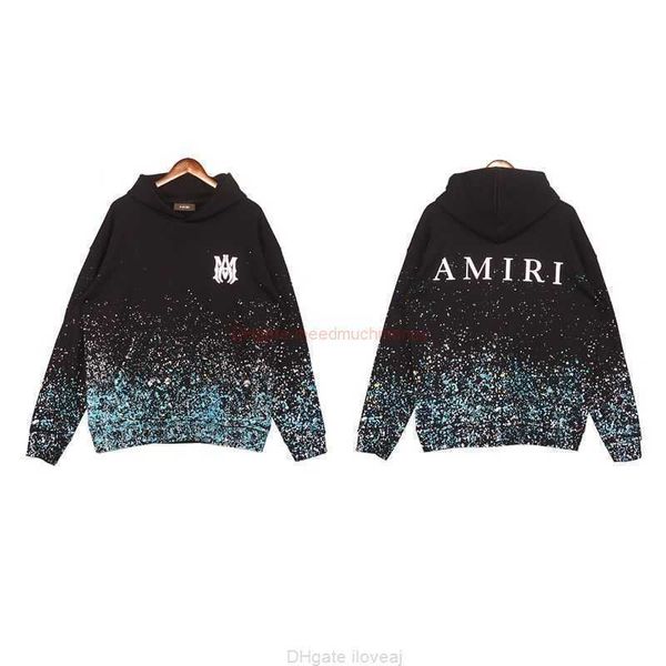 men's hoodies sweatshirts designer clothing mens amires am amies spring autumn new starry sky speckle print high street loose letter co, Black
men's hoodies sweatshirts designer clothing mens amires am amies spring autumn new starry sky speckle print high street loose letter co, Black