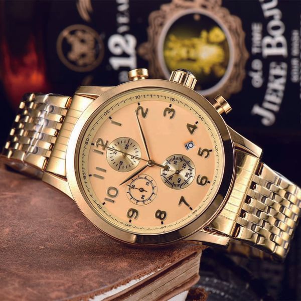 luxury men's watches r datejust 43mm quartz watches running seconds waterproof sports montre luxe watches, Slivery;brown
luxury men's watches r datejust 43mm quartz watches running seconds waterproof sports montre luxe watches, Slivery;brown